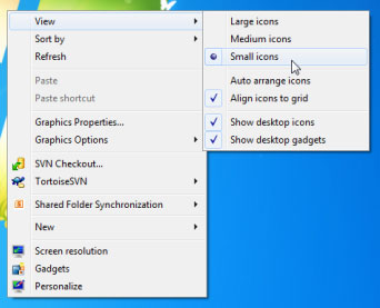 Screenshot of Windows 7 Desktop
