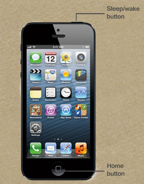 Graphic of iPhone