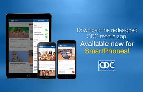 Redesigned CDC Mobile App