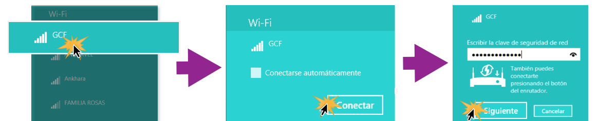 Conectarse a una red Wi-Fi