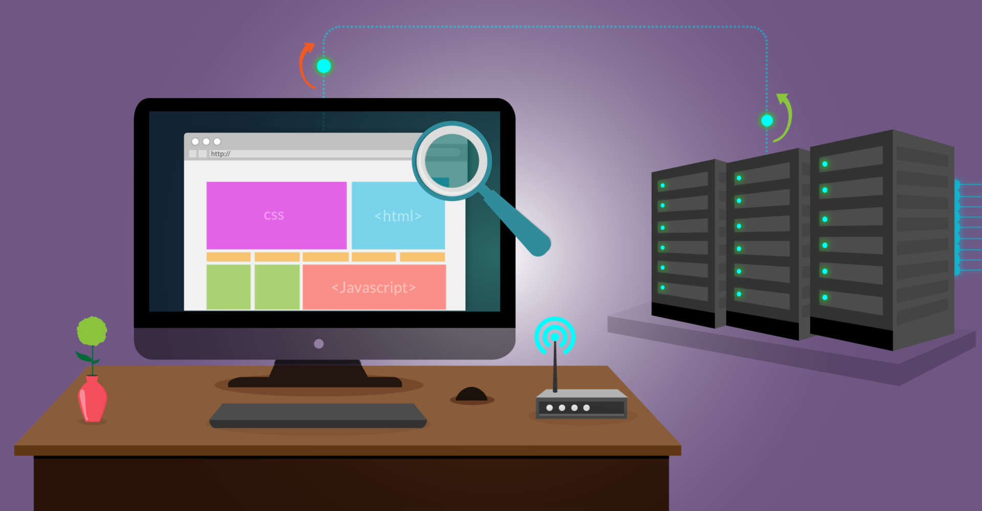 Conceptos técnicos en la creación de sitios web.