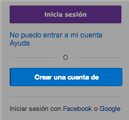 Crear una cuenta en Yahoo!