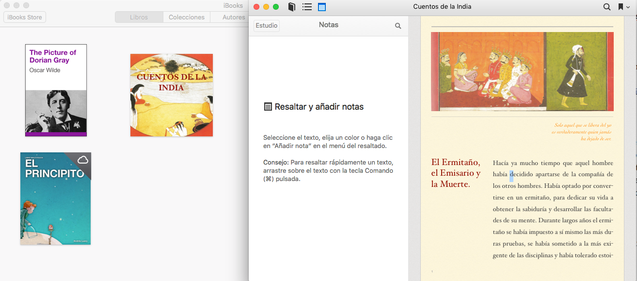 Aplicación iBooks