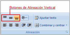 Alinear la alineación vertical del grupo de alineación