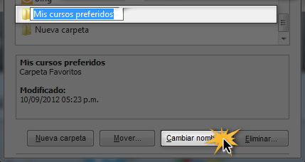 cambiar nombre carpeta
