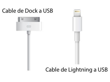 conectores ligthning y Dock