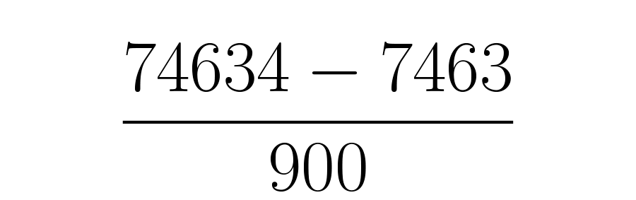 Tantos nueves como cifras tenga la parte que se repite periódicamente, seguidos de tantos ceros como tenga la parte decimal que no se repite.