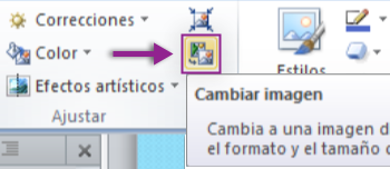 Cambiar imagen