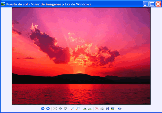 Visor de imagenes de Windows