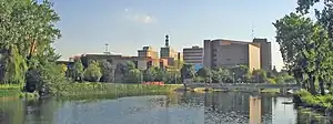 The Flint River in Flint, Michigan, United States of America