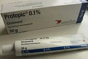 Tacrolimus 0.1% ointment