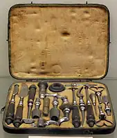 Trepanation instruments, 18th century; Germanic National Museum in Nuremberg