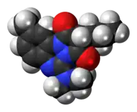Azapropazone molecule