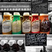 cbd-infused cold brew coffee and tea from kickback cold brew