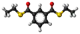 Ball-and-stick model of the ditophal molecule