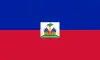 The flag of Haiti
