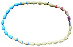 a birth control chain calendar necklace