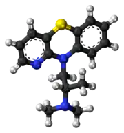 Ball-and-stick model of isothipendyl