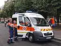  First aid vehicle (ambulance)