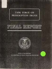 Task Force on Prescription Drugs Final Report Cover