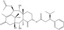 The molecular structure of Taxine B