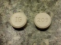 Generic terbinafine tablets