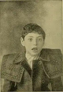  1911 photograph of mouth breathing child