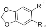 Chemical diagram of MDP1 molecule