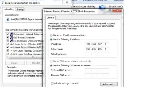 LAN configuration