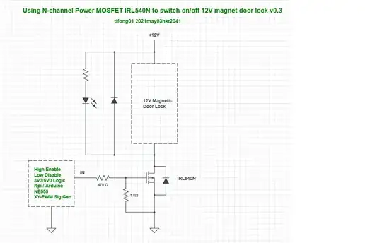 mag door lock irl540n