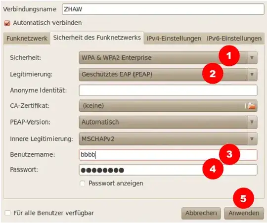 wlan configuration