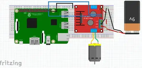 Sample bread board Connection Diagram