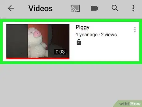Image titled Access Private Videos on YouTube on Android Step 5