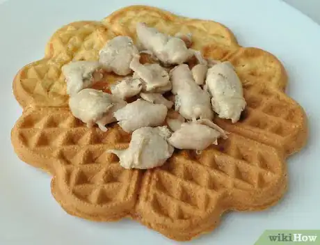 Image titled Eat Chicken and Waffles Step 5