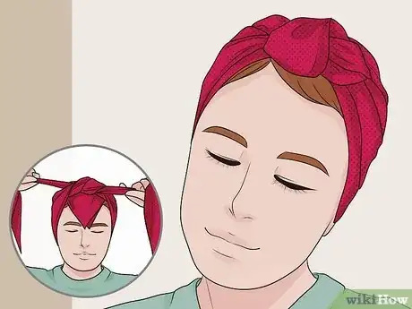 Image titled Tie a Scarf in Your Hair Step 10