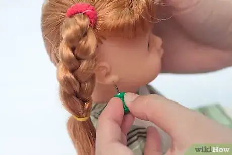 Image titled Pierce an American Girl Doll's Ears Without Pay Step 3