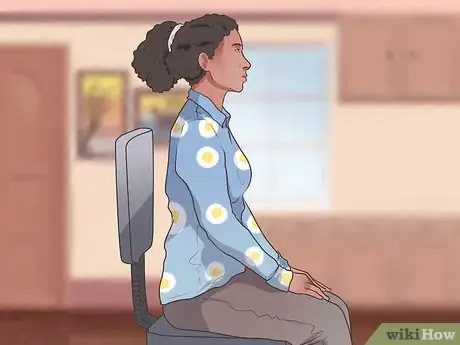Image titled Sit up Straight at a Computer Step 1