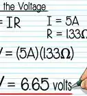 Calculate Voltage Across a Resistor