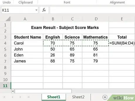 Image titled Make a Spreadsheet in Excel Step 5