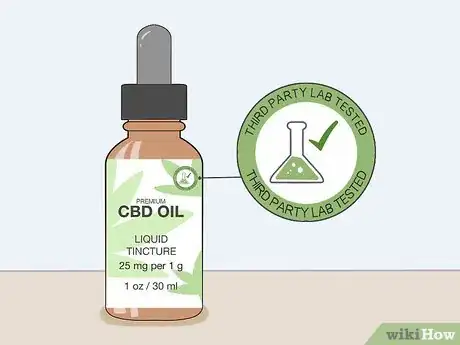 Image titled Take CBD Oil Under Your Tongue Step 8