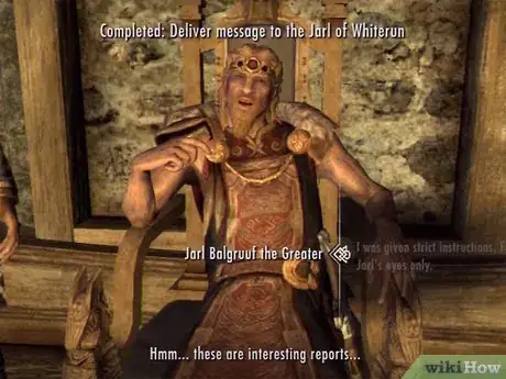 Image titled Complete the Civil War Quests in Skyrim Step 3