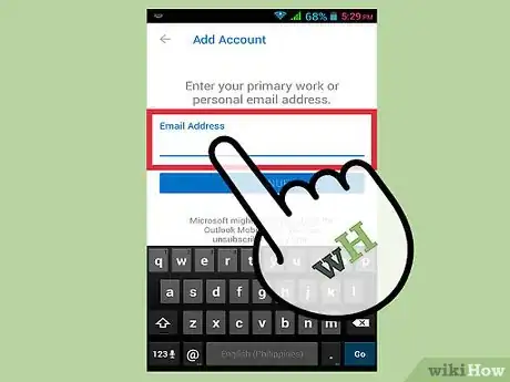 Image titled Connect an Android to Outlook Step 7