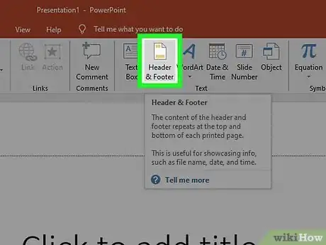 Image titled Add a Header in Powerpoint Step 15