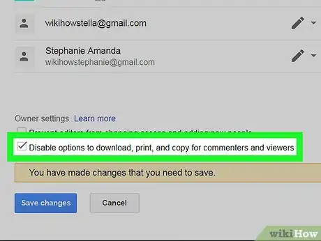 Image titled Prevent Downloading on Google Drive on PC or Mac Step 5