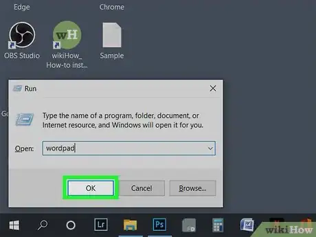 Image titled Open WordPad in Windows 10 Step 10