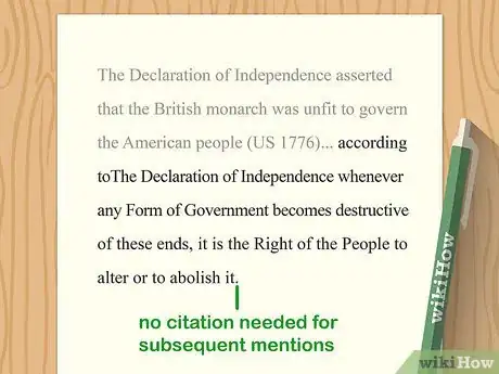 Image titled Cite the Declaration of Independence Step 3