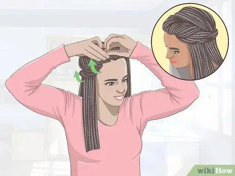 Image titled Style Your Faux Locs Step 2