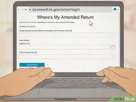 Image titled Fill Out a US 1040X Tax Return Step 12