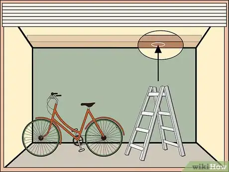 Image titled Hang a Bike in a Garage Step 01