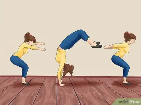 Image titled Do a Double Back Handspring Step 1